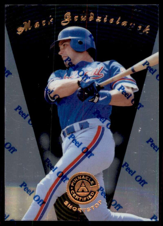 1997 Pinnacle Certified Baseball #93 Mark Grudzielanek  Montreal Expos  V86559 Image 1
