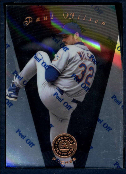1997 Pinnacle Certified Baseball #96 Paul Wilson  New York Mets  V86562 Image 1