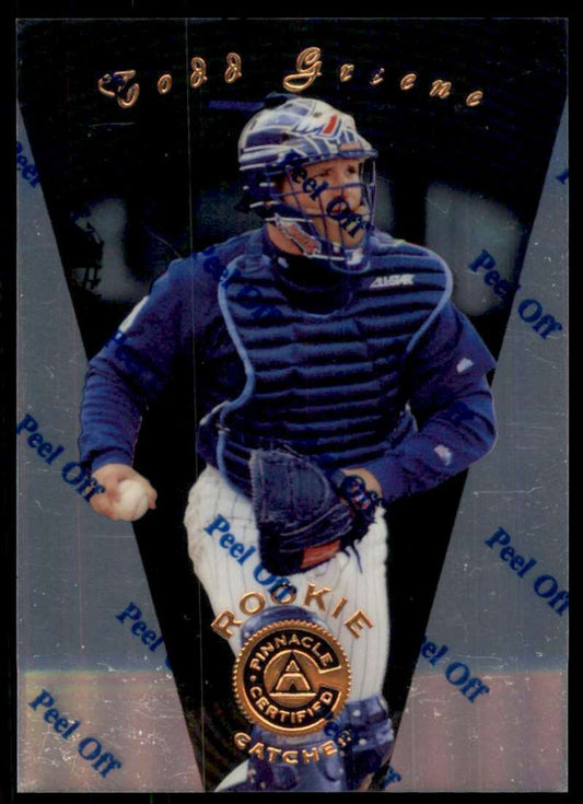 1997 Pinnacle Certified Baseball #120 Todd Greene  California Angels  V86586 Image 1