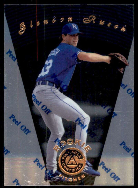 1997 Pinnacle Certified Baseball #123 Glendon Rusch  Kansas City Royals  V86589 Image 1