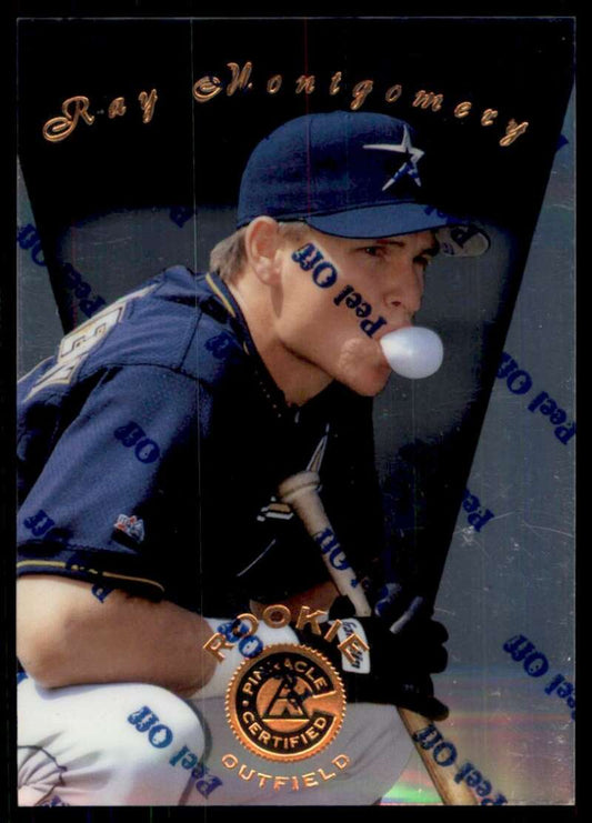 1997 Pinnacle Certified Baseball #134 Ray Montgomery RC Rookie Astros  V86600 Image 1