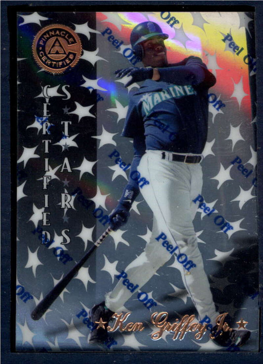 1997 Pinnacle Certified Baseball #136 Ken Griffey Jr.   Seattle Mariners  V86602 Image 1