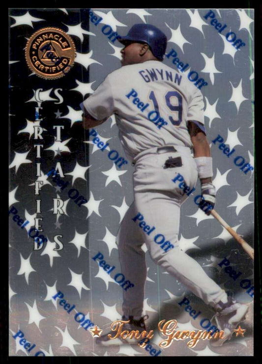 1997 Pinnacle Certified Baseball #147 Tony Gwynn   San Diego Padres  V86613 Image 1