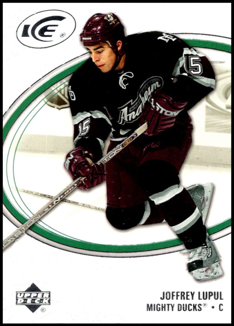 2005-06 Upper Deck Ice #1 Joffrey Lupul  Anaheim Ducks  V94818 Image 1