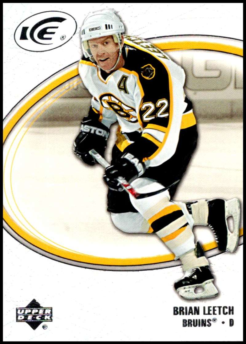 2005-06 Upper Deck Ice #10 Brian Leetch  Boston Bruins  V94821 Image 1