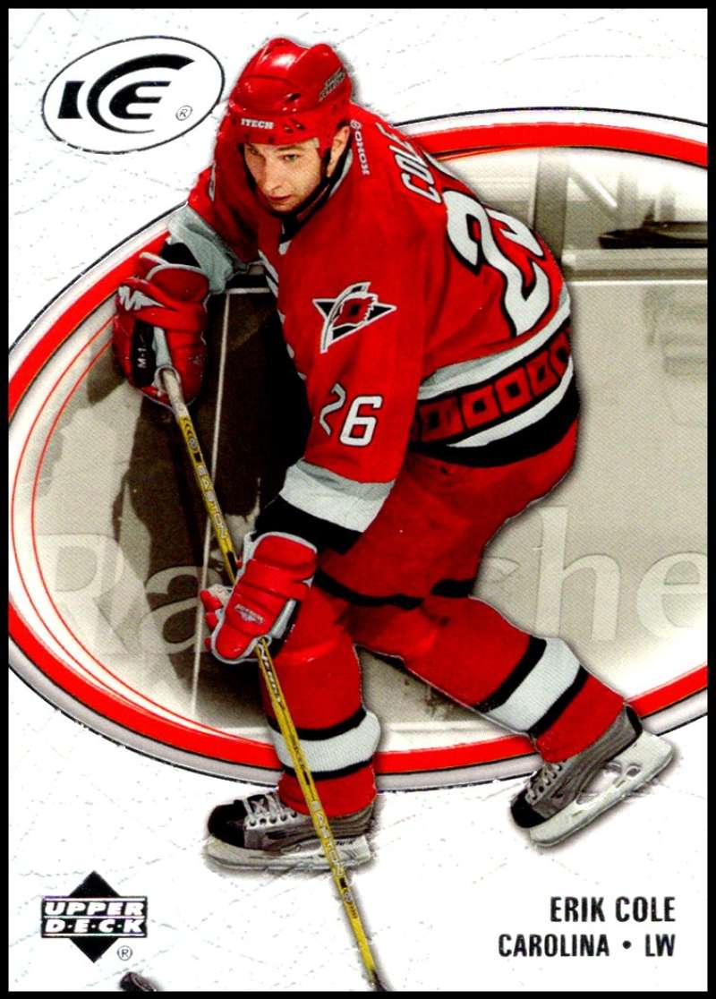 2005-06 Upper Deck Ice #18 Erik Cole  Carolina Hurricanes  V94826 Image 1