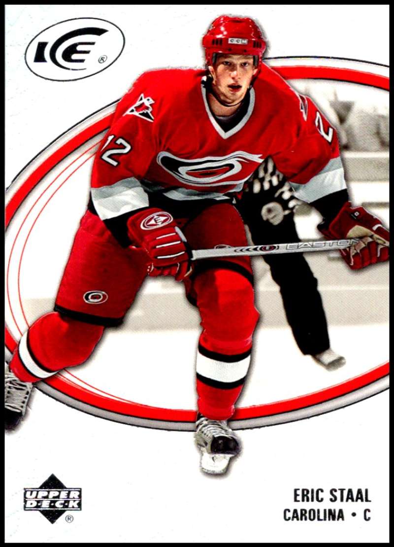 2005-06 Upper Deck Ice #19 Eric Staal  Carolina Hurricanes  V94827 Image 1