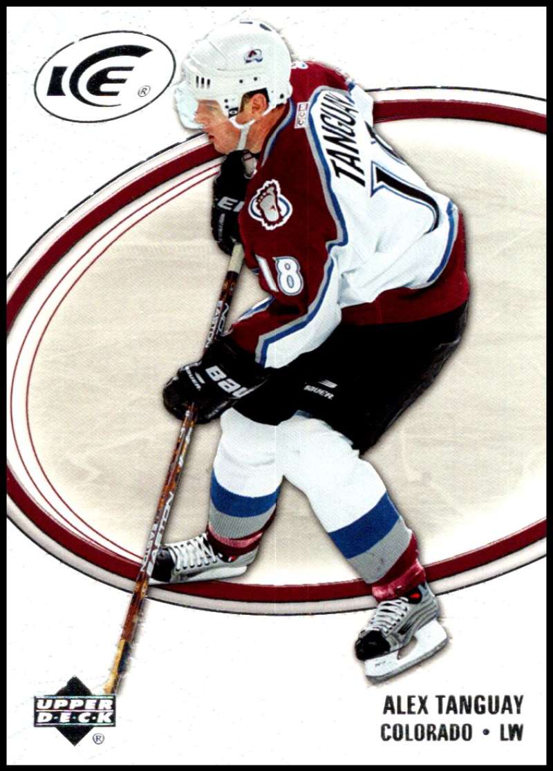 2005-06 Upper Deck Ice #24 Alex Tanguay  Colorado Avalanche  V94831 Image 1
