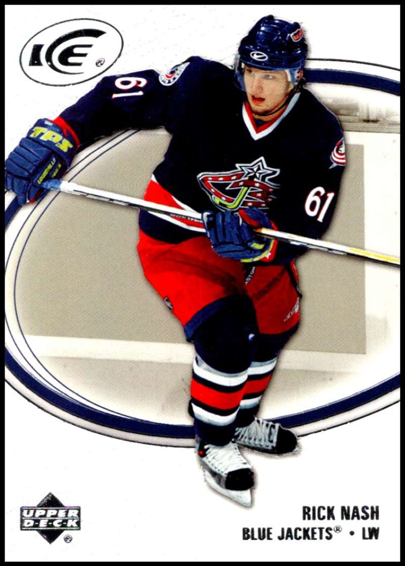 2005-06 Upper Deck Ice #26 Rick Nash  Columbus Blue Jackets  V94832 Image 1