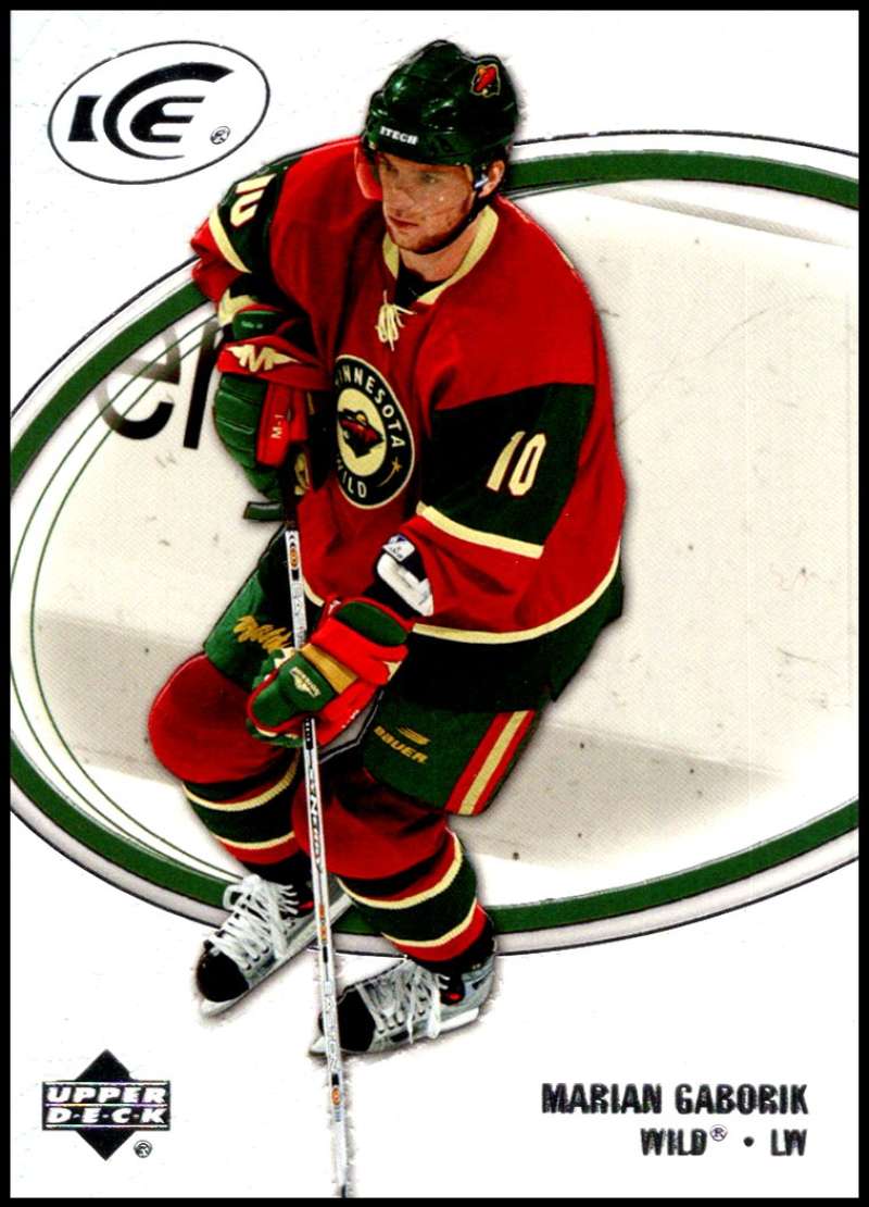 2005-06 Upper Deck Ice #47 Marian Gaborik  Minnesota Wild  V94840 Image 1