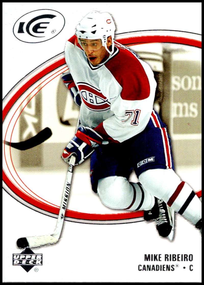 2005-06 Upper Deck Ice #52 Mike Ribeiro  Montreal Canadiens  V94844 Image 1