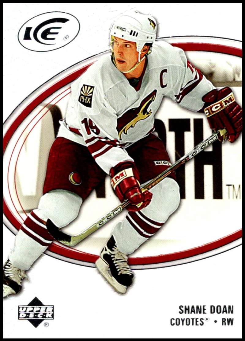 2005-06 Upper Deck Ice #74 Shane Doan  Phoenix Coyotes  V94854 Image 1