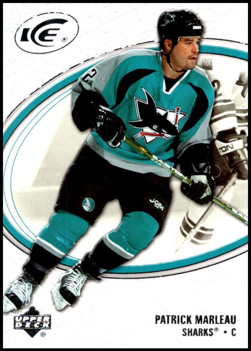 2005-06 Upper Deck Ice #83 Patrick Marleau  San Jose Sharks  V94858 Image 1