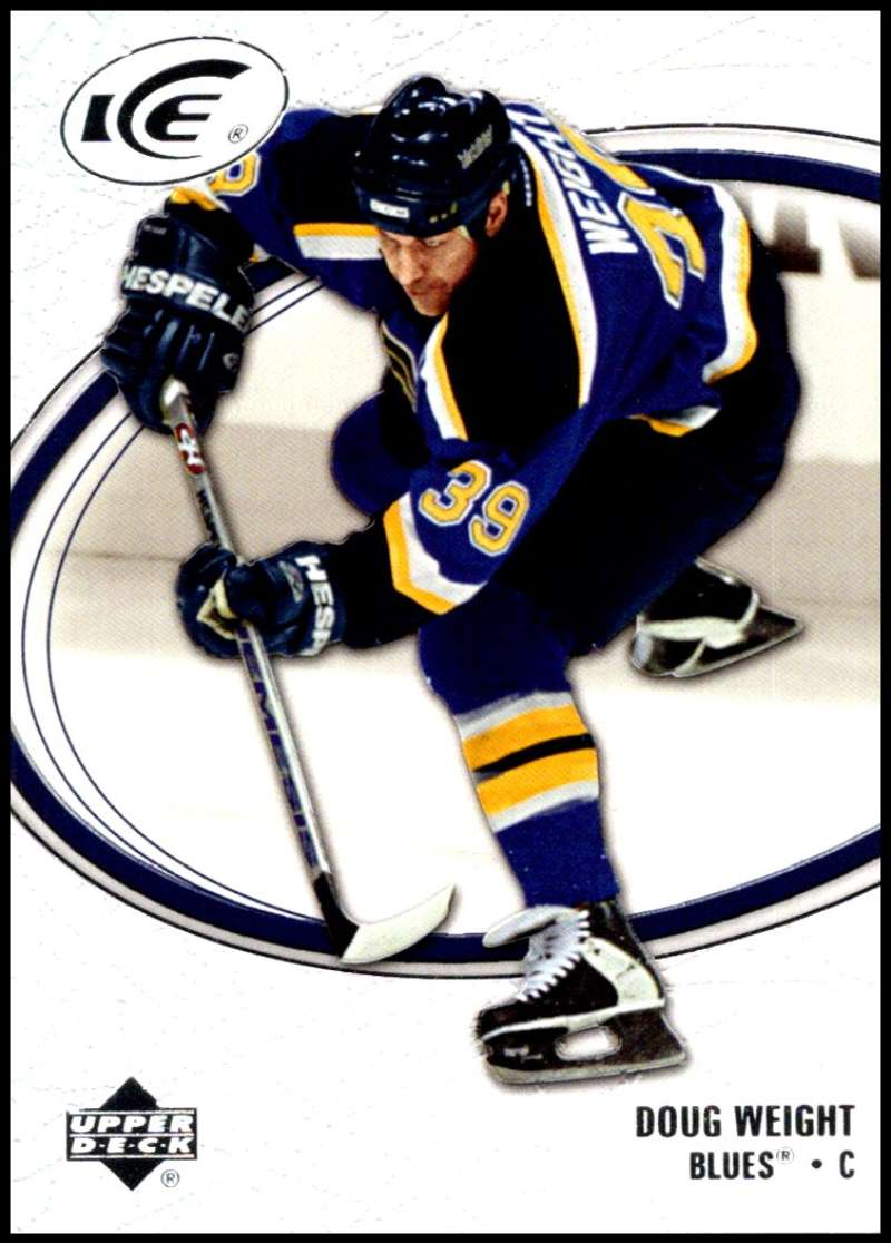 2005-06 Upper Deck Ice #85 Doug Weight  St. Louis Blues  V94860 Image 1