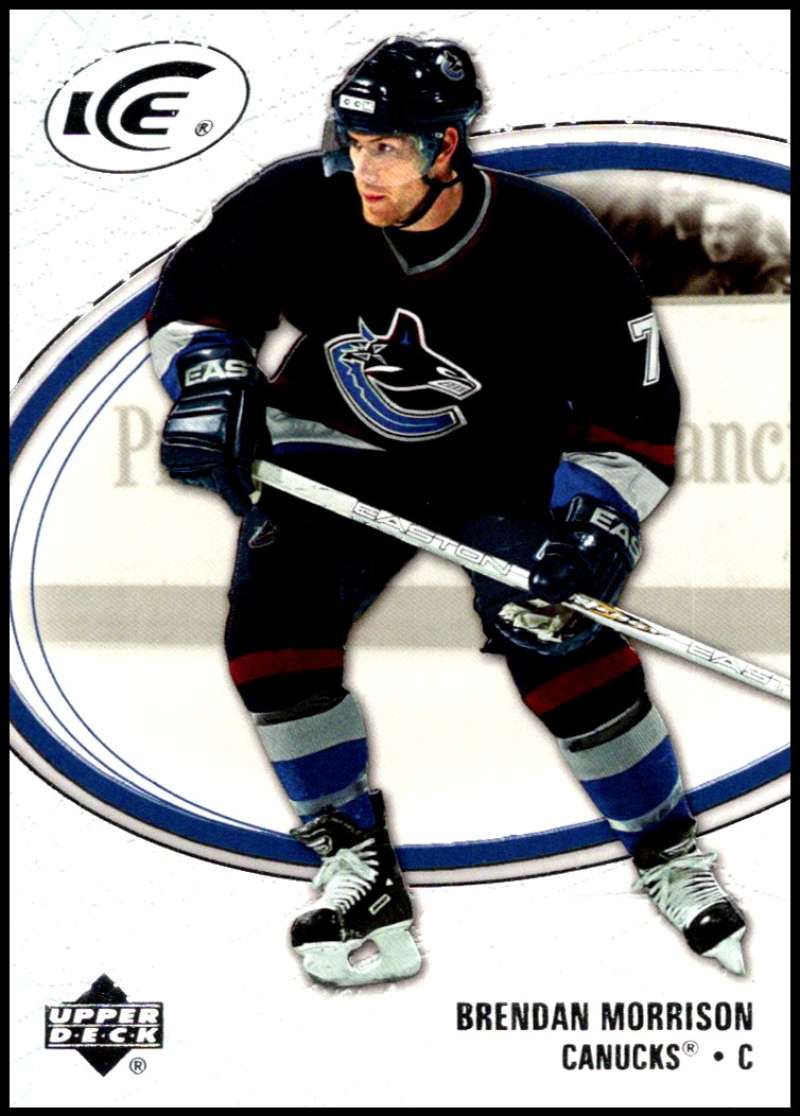 2005-06 Upper Deck Ice #97 Brendan Morrison  Vancouver Canucks  V94864 Image 1