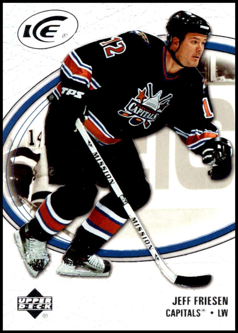 2005-06 Upper Deck Ice #99 Jeff Friesen  Washington Capitals  V94866 Image 1