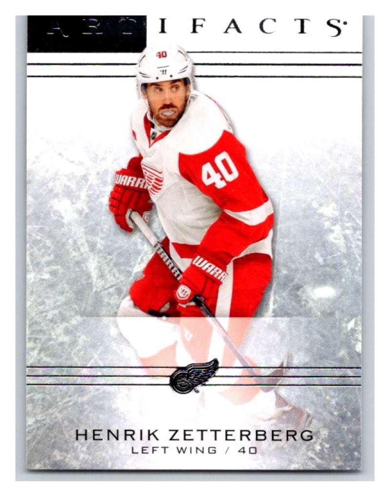 2014-15 Upper Deck Artifacts #9 Henrik Zetterberg  Red Wings  V93906 Image 1