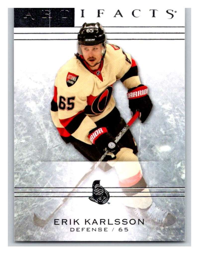 2014-15 Upper Deck Artifacts #78 Erik Karlsson  Senators  V93934 Image 1