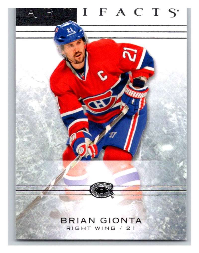 2014-15 Upper Deck Artifacts #93 Brian Gionta  Canadiens  V93939 Image 1