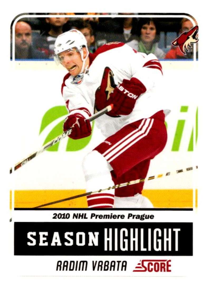 2011-12 Score Glossy #5 Radim Vrbata  Phoenix Coyotes  V94960 Image 1