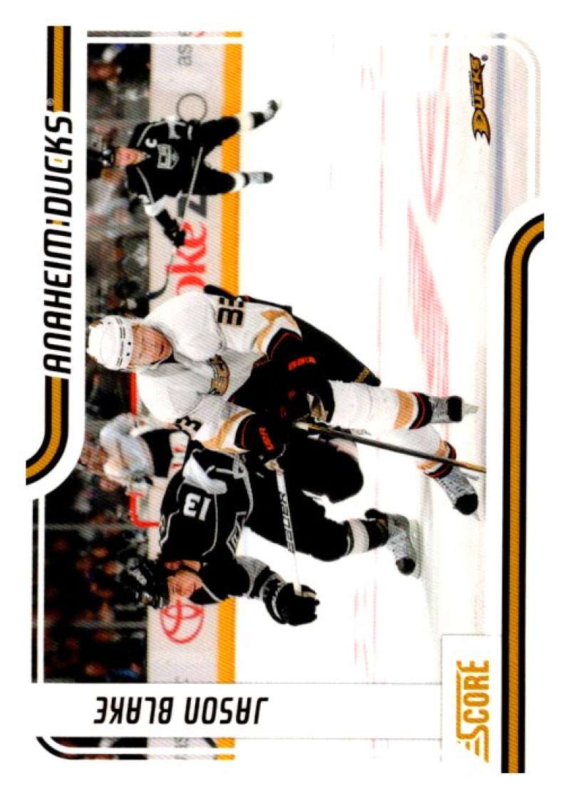 2011-12 Score Glossy #42 Jason Blake  Anaheim Ducks  V94970 Image 1