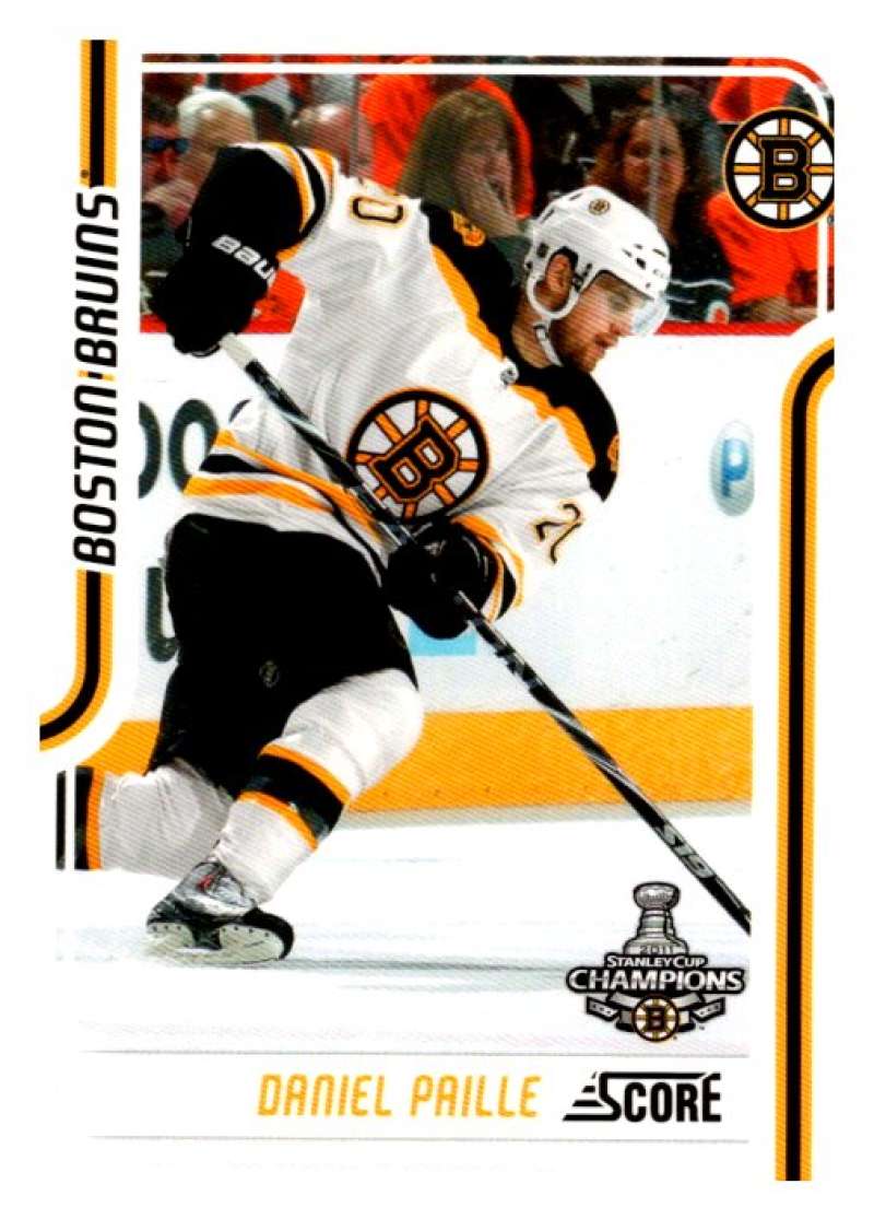 2011-12 Score Glossy #59 Daniel Paille  Boston Bruins  V94981 Image 1