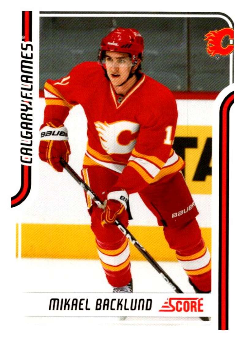 2011-12 Score Glossy #85 Mikael Backlund  Calgary Flames  V94990 Image 1