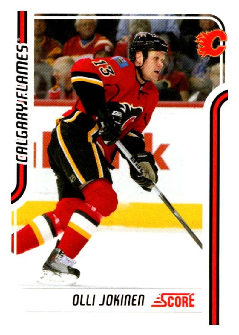 2011-12 Score Glossy #86 Olli Jokinen  Calgary Flames  V94991 Image 1