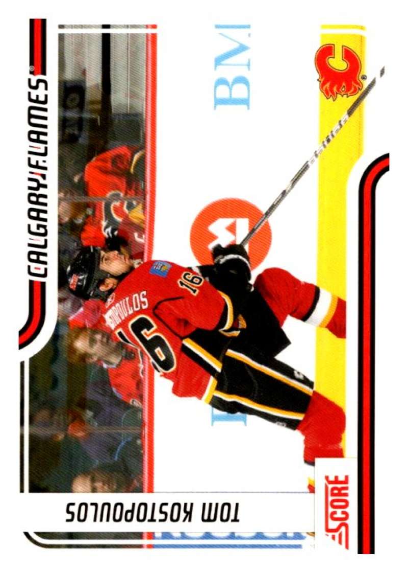 2011-12 Score Glossy #89 Tom Kostopoulos  Calgary Flames  V94992 Image 1