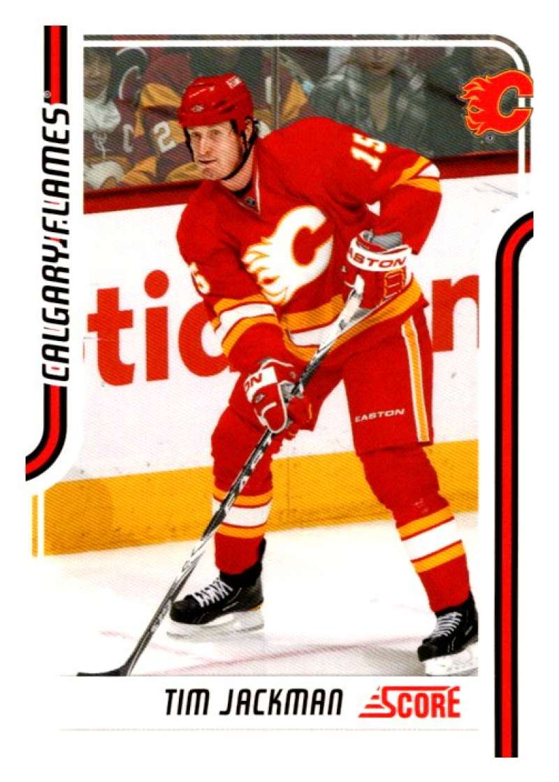 2011-12 Score Glossy #90 Tim Jackman  Calgary Flames  V94993 Image 1