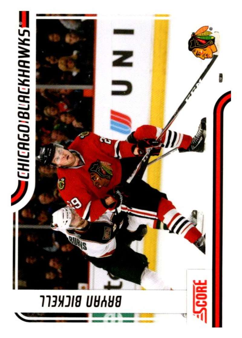 2011-12 Score Glossy #117 Bryan Bickell  Chicago Blackhawks  V95000 Image 1
