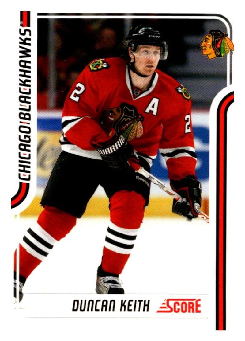 2011-12 Score Glossy #122 Duncan Keith  Chicago Blackhawks  V95004 Image 1