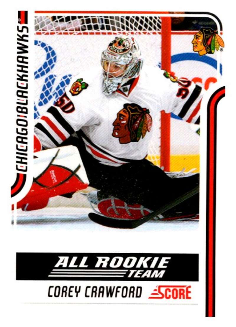 2011-12 Score Glossy #125 Corey Crawford  Chicago Blackhawks  V95007 Image 1
