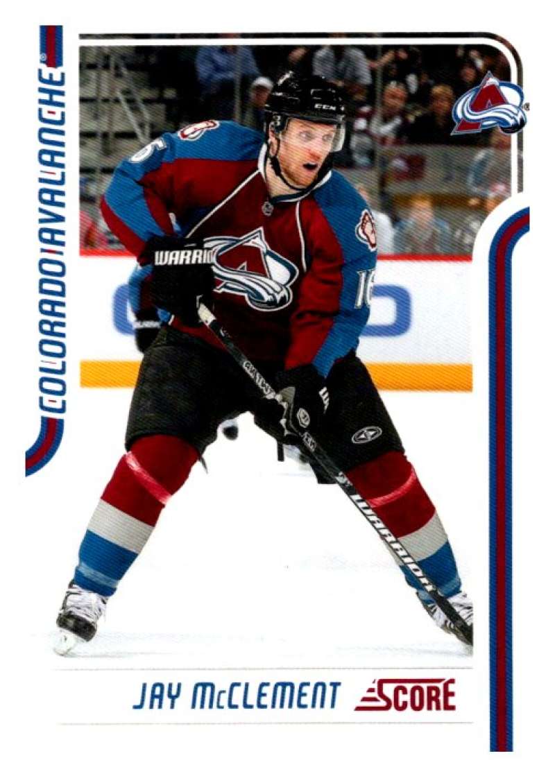 2011-12 Score Glossy #132 Jay McClement  Colorado Avalanche  V95010 Image 1