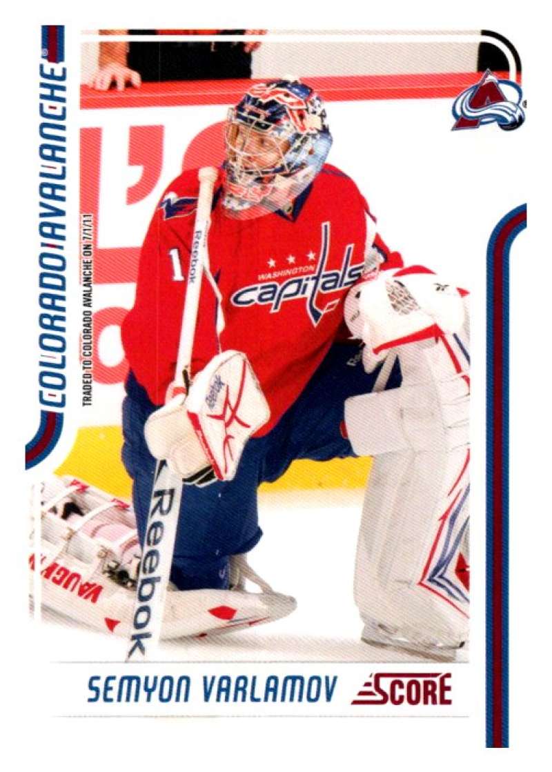 2011-12 Score Glossy #139 Semyon Varlamov  Colorado Avalanche  V95016 Image 1