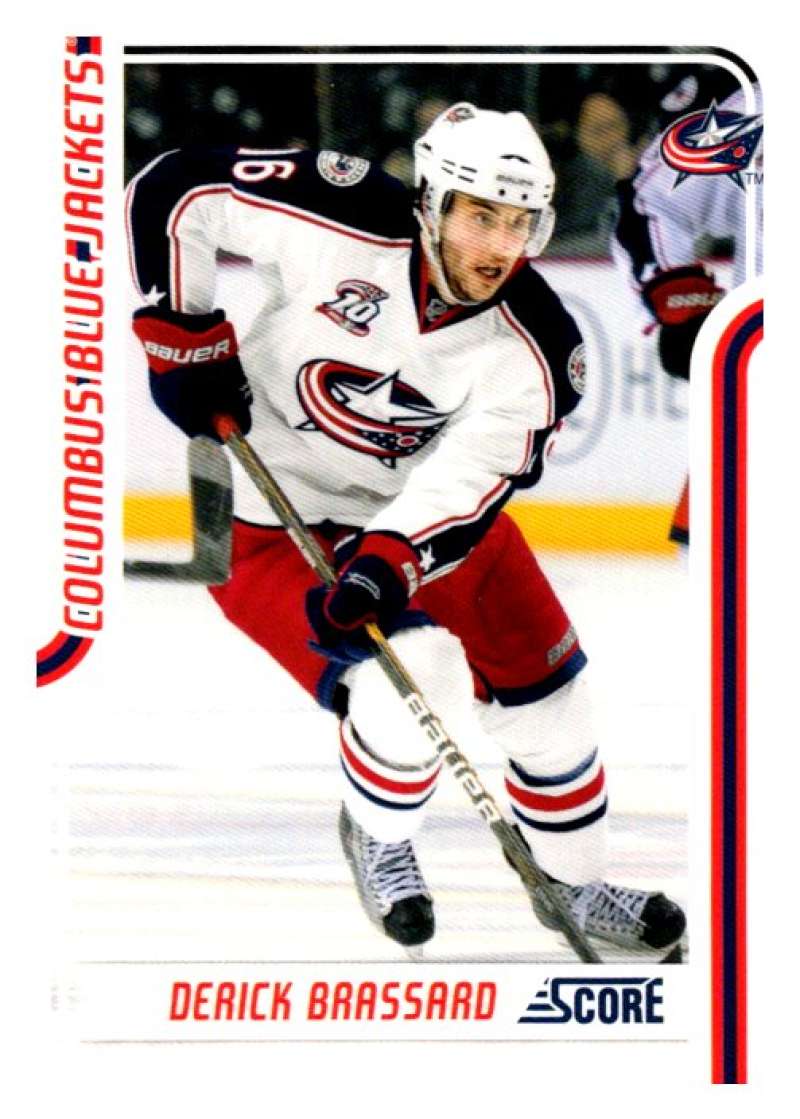 2011-12 Score Glossy #142 Derick Brassard  Columbus Blue Jackets  V95019 Image 1