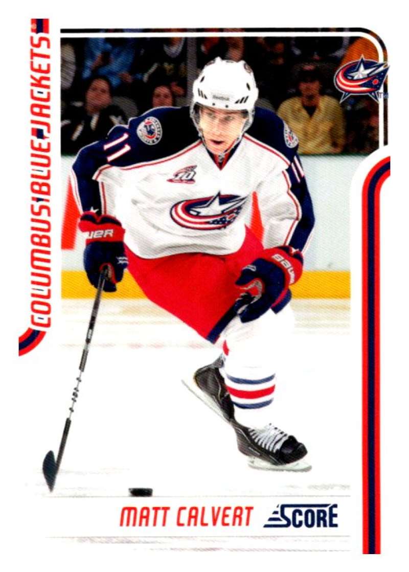 2011-12 Score Glossy #144 Matt Calvert  Columbus Blue Jackets  V95021 Image 1