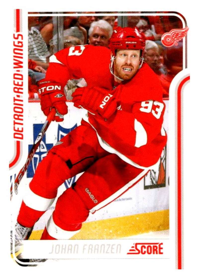 2011-12 Score Glossy #173 Johan Franzen  Detroit Red Wings  V95041 Image 1