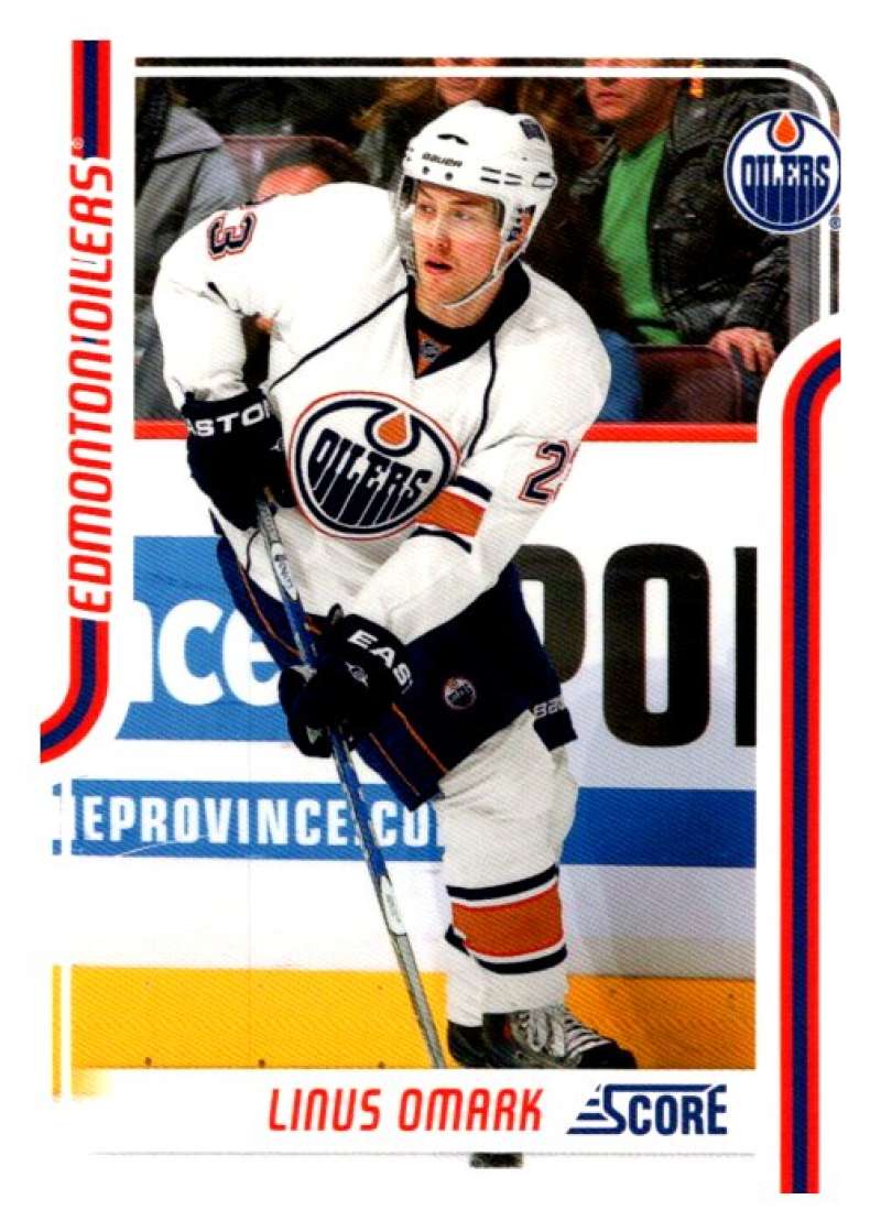 2011-12 Score Glossy #193 Linus Omark  Edmonton Oilers  V95056 Image 1