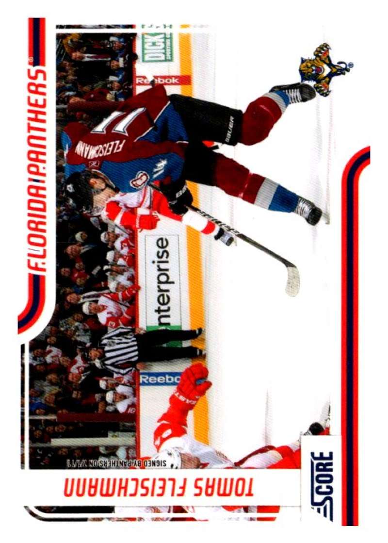 2011-12 Score Glossy #206 Tomas Fleischmann  Florida Panthers  V95064 Image 1