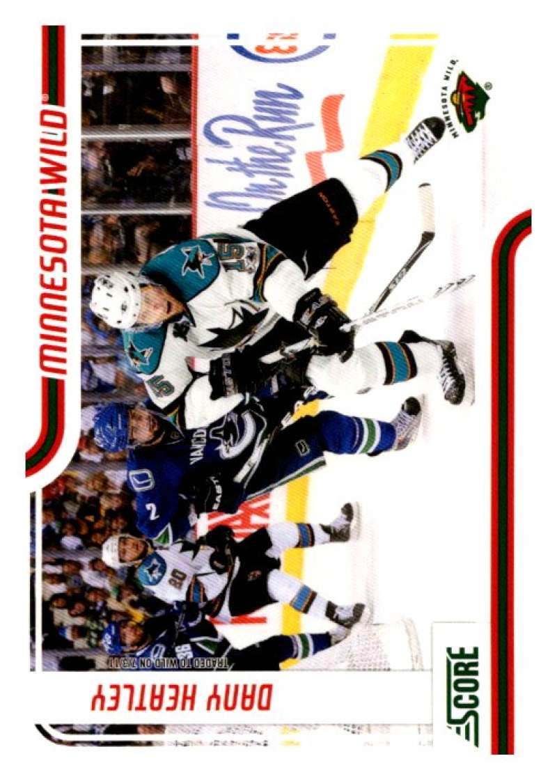 2011-12 Score Glossy #231 Dany Heatley  Minnesota Wild  V95085 Image 1