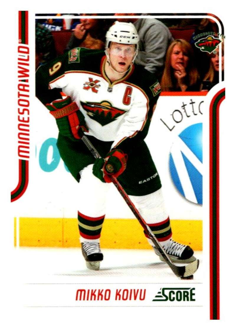 2011-12 Score Glossy #233 Mikko Koivu  Minnesota Wild  V95087 Image 1