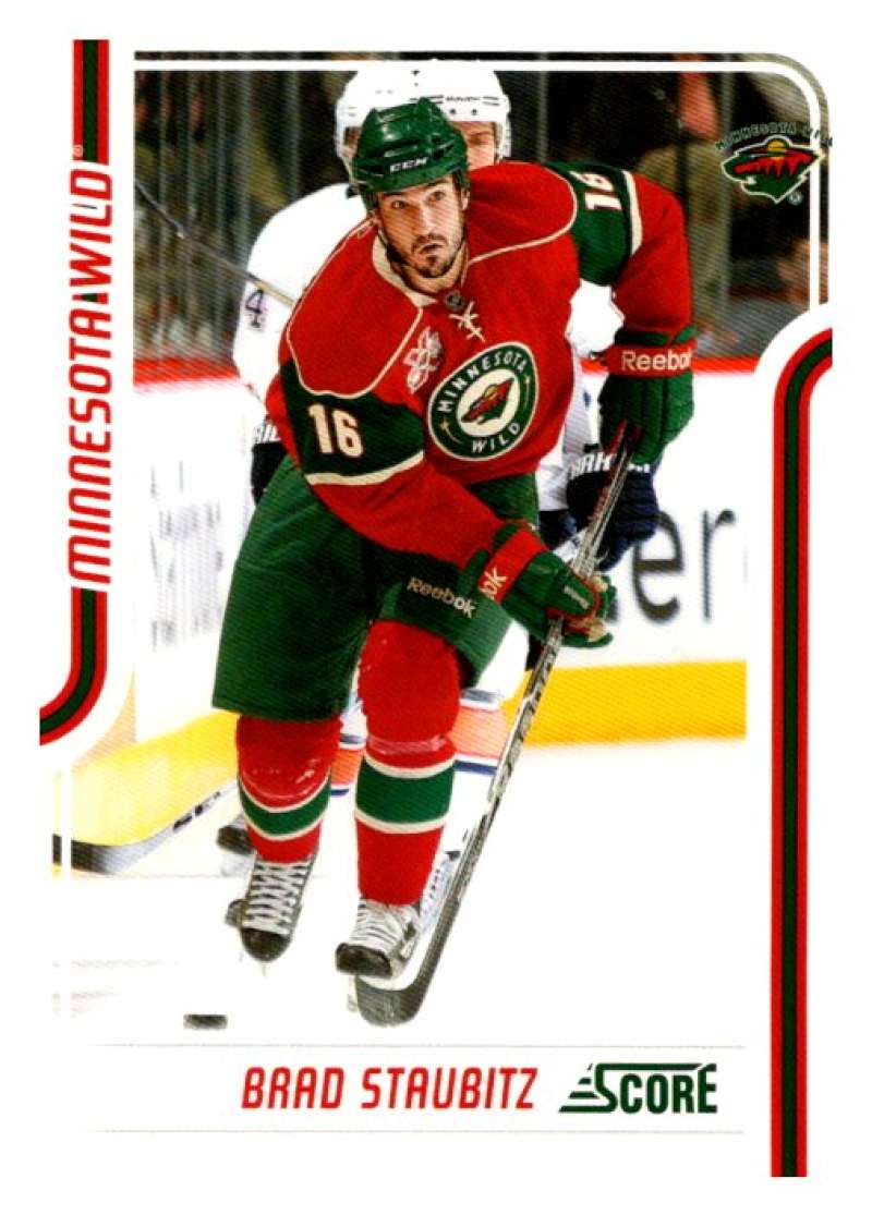 2011-12 Score Glossy #239 Brad Staubitz  Minnesota Wild  V95093 Image 1
