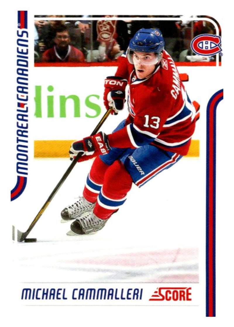 2011-12 Score Glossy #247 Michael Cammalleri  Montreal Canadiens  V95101 Image 1
