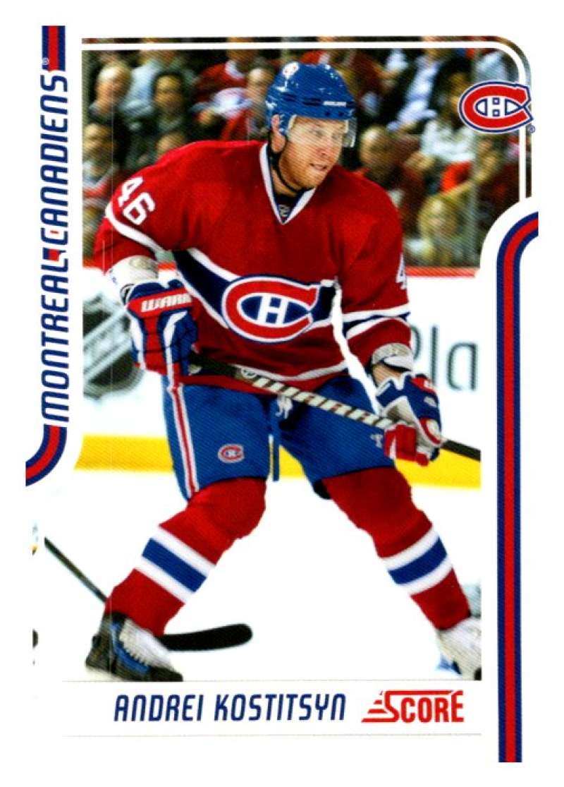2011-12 Score Glossy #253 Andrei Kostitsyn  Montreal Canadiens  V95105 Image 1