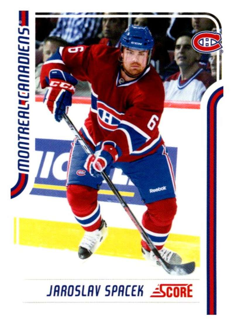 2011-12 Score Glossy #257 Jaroslav Spacek  Montreal Canadiens  V95109 Image 1