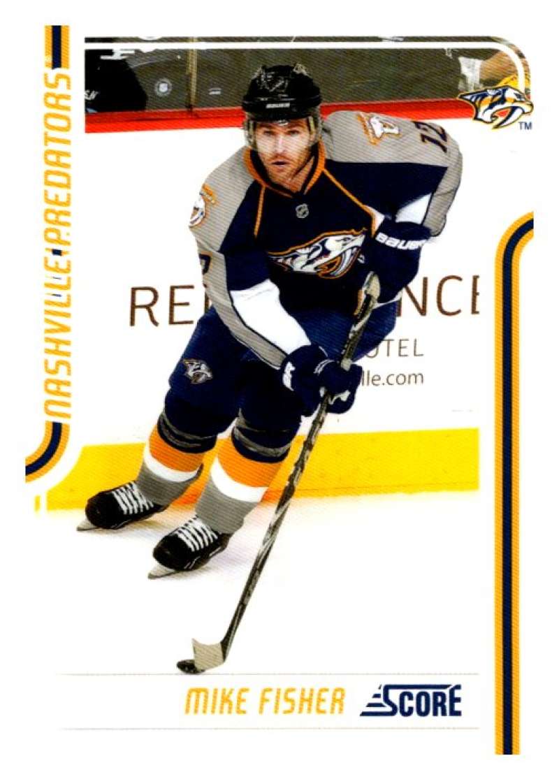 2011-12 Score Glossy #263 Mike Fisher  Nashville Predators  V95113 Image 1