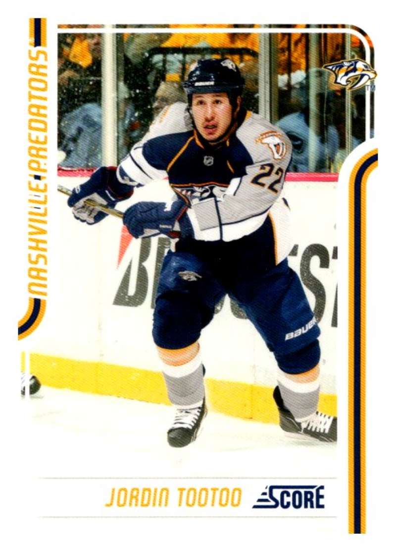 2011-12 Score Glossy #268 Jordin Tootoo  Nashville Predators  V95117 Image 1