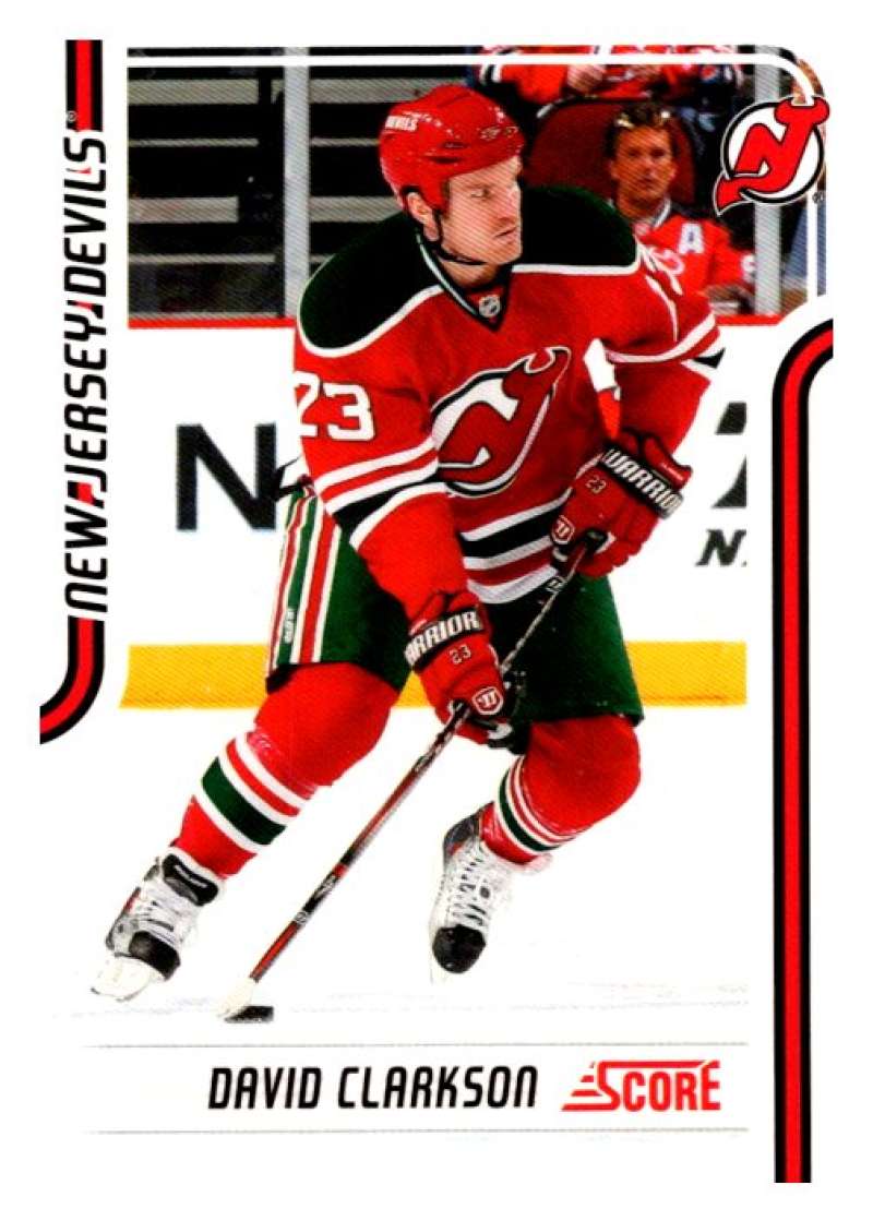 2011-12 Score Glossy #280 David Clarkson  New Jersey Devils  V95128 Image 1
