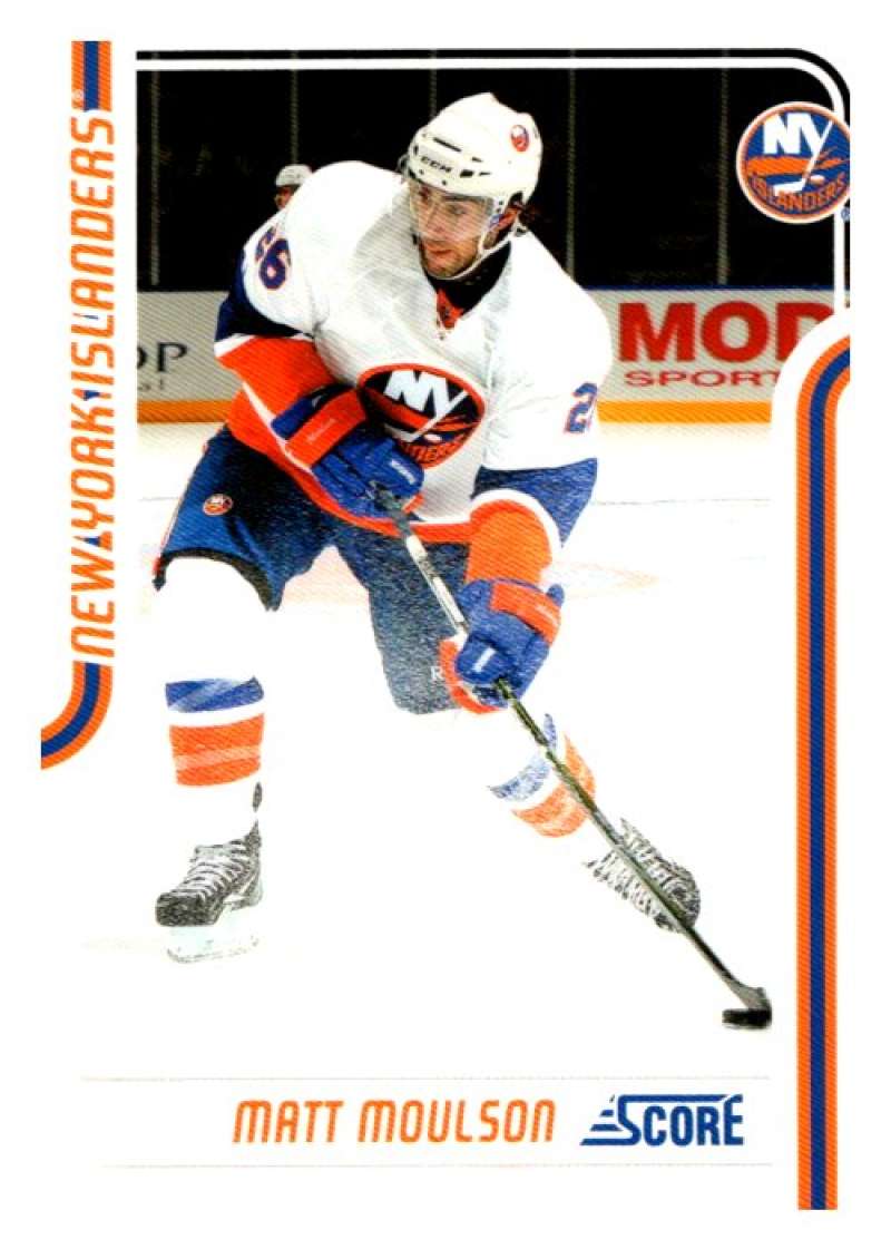 2011-12 Score Glossy #292 Matt Moulson  New York Islanders  V95136 Image 1